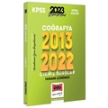  KPSS Coğrafya 2013-2022 Tamamı Çözümlü Çıkmış Sorular Yargı Yayınları 2023