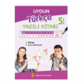 5. Sınıf Türkçe Yazılı Kitabı Sadık Uygun Yayınları