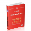 5. Sınıf VIP Tüm Dersler Konu Anlatımlı Editör Yayınları