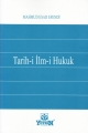 Tarihi İlmi Hukuk - Mahmud Esad Efendi