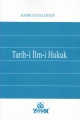 Tarihi İlmi Hukuk - Mahmud Esad Efendi