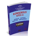 KONSENSUS KPSS A Grubu 5 Deneme Savaş Yayınları 2020 - Kampanyalı