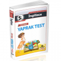  5. Sınıf İngilizce Çek Kopar Yaprak Test İnovasyon Yayıncılık