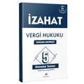 İzahat Vergi Hukuku Tamamı Çözümlü 5 Deneme Sınavı Dizgi Kitap Yayınları 2022