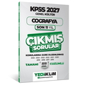  KPSS Genel Kültür Lisans Coğrafya Konularına Göre Son 11 Yıl Çıkmış Sorular Yediiklim Yayınları 2027