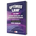Optimus Law Kaymakamlık İnsan Hakları ve Demokratikleşme Soru Bankası Akfon Yayınları 2021