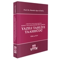 Yazılı Tahliye Taahhüdü - Mustafa Alper Gümüş