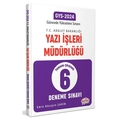  GYS Adalet Bakanlığı Yazı İşleri Müdürlüğü 6'lı Deneme Sınavı Editör Yayınları 2024