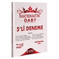  ÖABT İlköğretim-Lise Matematik 5 Deneme Çözümlü Kuzey Akademi Yayınları 2021