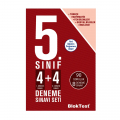 5. Sınıf Bloktest 4+4 Deneme Sınavı Seti Tudem Yayınları