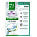 7. Sınıf Fen Bilimleri Çek Kopar Yaprak Test Kampüs Yayınları