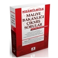  Nizamülmülk Maliye Bakanlığı Çıkmış Sorular DB Yayınları