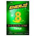 8. Sınıf Türkçe Enerji 8+8 Deneme Sınavı Palme Yayınları