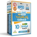  KPSS Lisans Yazarlar Karması 10 Deneme Sınavı İnformal Yayınları 2024