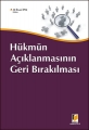  Hükmün Açıklanmasının Geri Bırakılması - Ali İhsan İpek