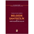 Belgede Sahtecilik ve Vergi Kaçakçılığı Suçları - Ferhat Yıldız