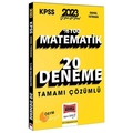 KPSS Matematik Tamamı Çözümlü 20 Deneme Yargı Yayınları 2023