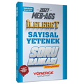  MEB AGS Sayısal Yetenek İlelebet Soru Bankası Tamamı Çözümlü Yönerge Yayınları 2027