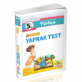  5. Sınıf Türkçe Çek Kopar Yaprak Test İnovasyon Yayıncılık