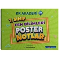  7. Sınıf Fen Bilimleri Poster Notlar KR Akademi Yayınları