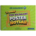 7. Sınıf Fen Bilimleri Poster Notlar KR Akademi Yayınları