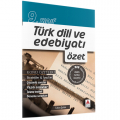  9. Sınıf Türk Dili ve Edebiyatı Özet Delta Kültür Yayınevi