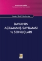 Medeni Usul Hukukunda Davanın Açılmamış Sayılması ve Sonuçları - Emel Şeyda Elgün