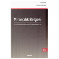 Mirasçılık Belgesi - Canan Ruhi, Ahmet Cemal Ruhi