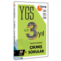 YGS Son 3 yıl Çıkmış Sorular ve Çözümleri Çanta Yayınları