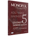  Adli Yargı Hakimliği Çözümlü 5 Deneme Monopol Yayınları 2026