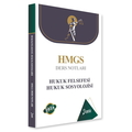  ÇSA HMGS Hakimlik Ders Notları Hukuk Felsefesi ve Hukuk Sosyolojisi Yetki Yayınları 2026
