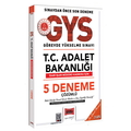  GYS Adalet Bakanlığı İdari İşler Müdürü Kadrosu İçin 5 Deneme Yargı Yayınları 2025