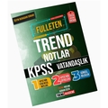 KPSS Vatandaşlık Fulleten Trend Notlar Trend Akademi Yayınları 2021