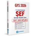  T.C. İçişleri Bakanlığı Şef GYS Özet Ders Notları gysakademi Yayınları 2026