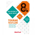 8. Sınıf Din Kültürü ve Ahlak Bilgisi Tekrar Testleri Tudem Yayınları