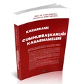 KARARNAME Cumhurbaşkanlığı Kararnameleri - Ahmet Nohutçu 2021
