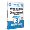 Yurt Dışında Görevlendirilecek Öğretmenleri Seçme Sınavı 3 Deneme Sınavı Data Yayınları 2024