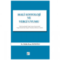  Mali Sosyoloji ve Vergi Uyumu - Melike Rana Dayıoğlu