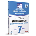  MEB EKYS Müdür ve Müdür Yardımcılığı 7 Yıl Çıkmış Sorular ve Çözümleri Data Yayınları 2027
