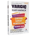 Yargıç İdari Hakimlik 2022 Sınavı Çıkmış Sınav Soruları Dizgi Kitap Yayınları 2023