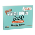 ALES Quiz Sayısal Bölüm Tamamı Çözümlü 5X50 Deneme Sınavı Kariyer Meslek Yayınları