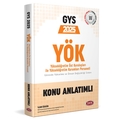  GYS YÖK Üst Kuruluşları ile YÖK Personeli Konu Anlatımlı Data Yayınları 2025