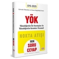  GYS Yükseköğretim Kurumu YÖK Nokta Atışı Soru-Cevap Editör Yayınları 2025