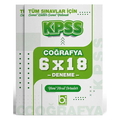  KPSS Tüm Sınavlar İçin Coğrafya 6x18 Deneme Sınavı Bigelio Yayınları 2026