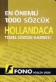 En Önemli 1000 Sözcük Hollandaca (Temel Sözcük Hazinesi) Fono Yayınları