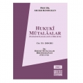 Hukuki Mütalaalar Cilt: XI - Abuzer Kendigelen