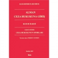 Alman Ceza Hukukuna Giriş - Feridun Yenisey