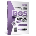  DGS Sayısal-Sözel Yetenek Çek Kopart Yaprak Test Yediiklim Yayınları 2025