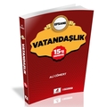  KPSS Vatandaşlık Efsane 15 Deneme Çözümlü Ali Cömert DB Yayınları 2020