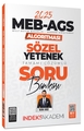  MEB AGS Algoritması Sözel Yetenek Soru Bankası İndeks Akademi Yayınları 2025